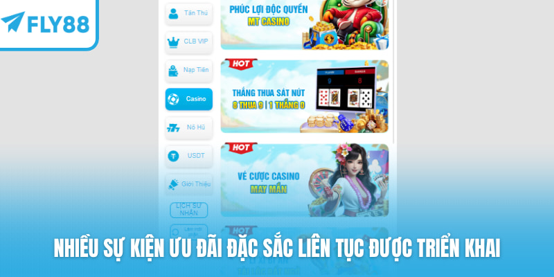 Nhiều sự kiện ưu đãi đặc sắc liên tục được triển khai